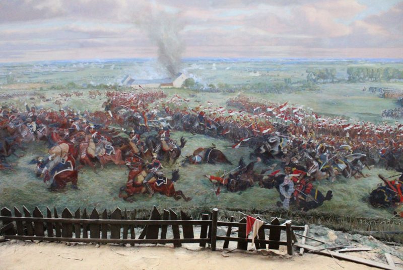 Panorama Slag bij Waterloo