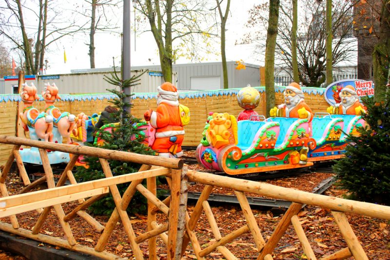 Kersttreintje Winterhappening Winterland in Hasselt