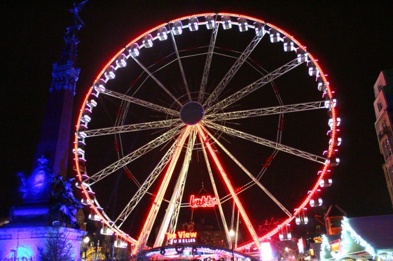 Ferris wheel Vismet Brussels Winter Wonders