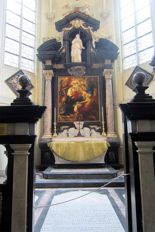 Graf Rubens Sint-Jacobskerk Antwerpen