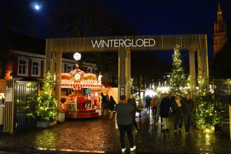 Kerstmarkt Stevinplein Brugge Wintergloed 2023