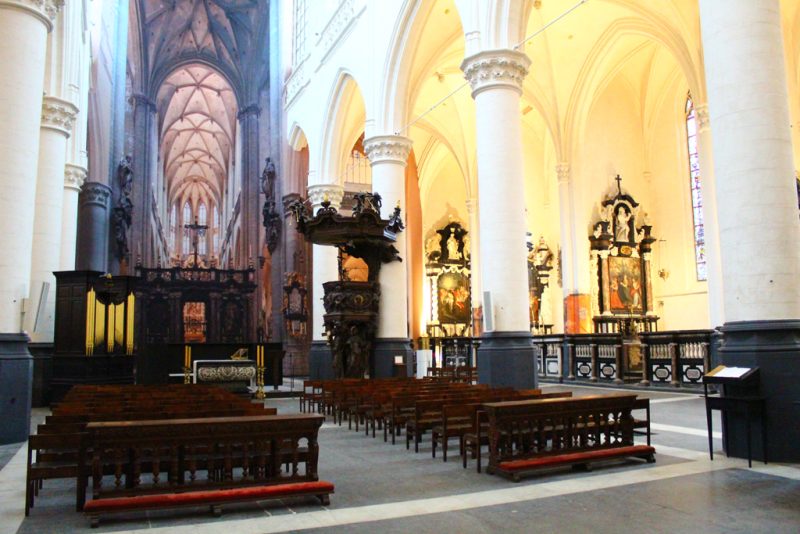 Interieur Sint-Jacobskerk Antwerpen
