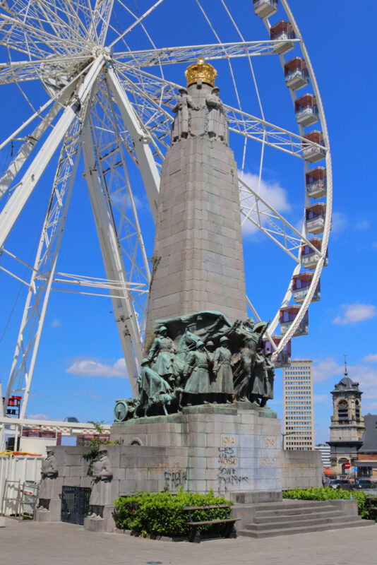 Infanteriemonument Poelaertplein Wandeling Brussel