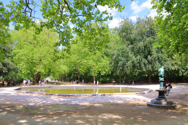 Wanrandepark wandeling Brussel Koninklijk Paleis