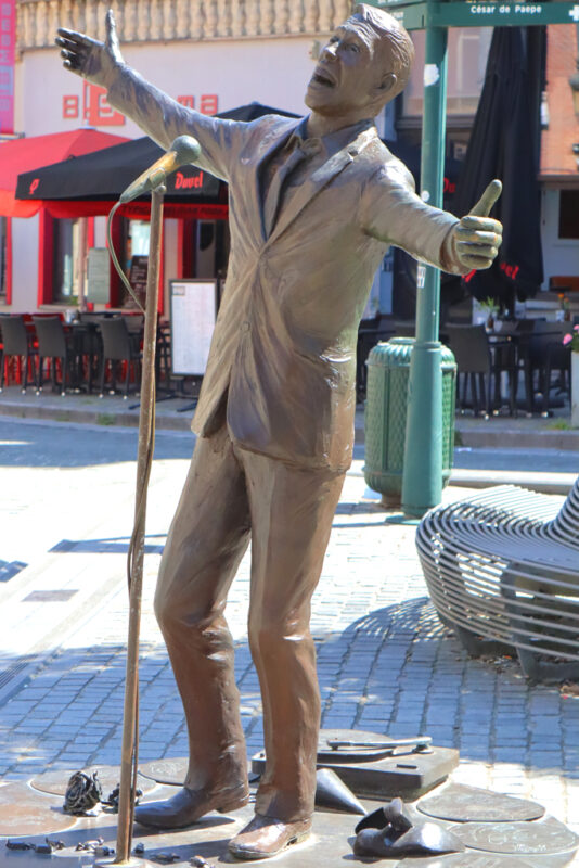 Jacques Brel Oud Korenhuis Brussel Zuidfoor wandeling